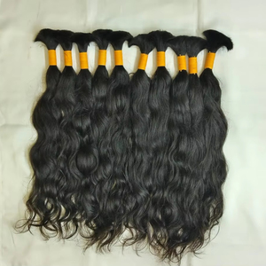 ผมมนุษย์อินเดียใต้แบบเป็นมัด ผมอินเดียแท้ 100% แบบธรรมชาติ ลอนธรรมชาติ ผมบริจาคจากวัดอินเดียใต้ ราคาขายส่งจากโรงงาน - Product Image 3