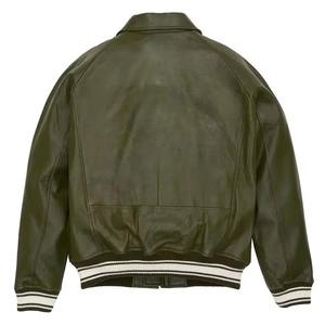 Veste en cuir tendance pour homme, style streetwear, blazer décontracté pour homme, veste de mode - Product Image 5