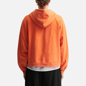 Custom Winter Full <b>Zip</b> Hoodie Manufacturer OEM ODM Men Women Unisex Fleece <b>Zip</b> up <b>Hooded</b> Sweatshirt Blank Cotton Anti-Pilling - Product Image 2