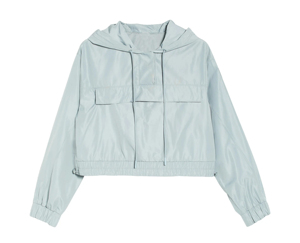Chaqueta Cortavientos de Poliéster y Nailon de la Mejor Calidad 2026, Chaqueta Cortavientos con Capucha Transpirable de Verano para Mujer, Talla Grande - Product Image 5