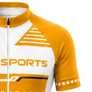 Orange White <b>Cycling</b> Jersey <b>Shorts</b> Set <b>Short</b> Sleeve Full Zip Breathable <b>Padded</b> Bicycle Racing Uniform Performance Team Sports - Product Image 6