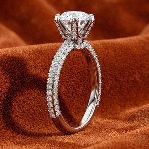 925 Silver Oval Cut Pave Moissanite <b>Ring</b> for Women Luxury Engagement Wedding Anniversary Gift Jewelry - Product Image 3