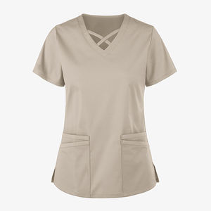 Vente directe usine OEM : Blouses d'infirmière pour femmes, manches courtes, tendance, à prix réduit, pour hôpital - Product Image 2