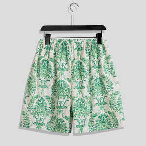 Short de bain léger imprimé à taille mi-haute pour l'été, décontracté, à cordon de serrage, par sublimation, prix de gros OEM - Product Image 5