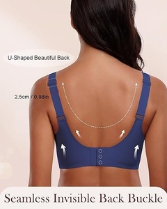 Soutien-gorge sans fil pour femmes, coupe confortable - Product Image 5