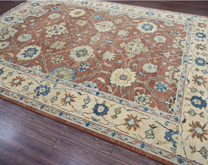 Lujosa alfombra moderna con nudo grande, Alfombra de seda de bambú de lana anudada a mano, alfombra bordada de pila baja, estilo turco, decoración del hogar, Picnic de oficina - Product Image 2