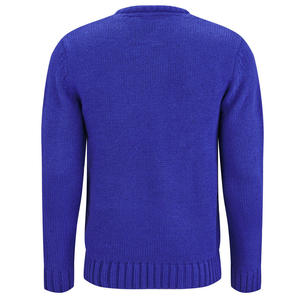 Sudadera de punto para hombre de alta calidad, con logotipo personalizado, de algodón orgánico, antiarrugas, ecológica, para invierno, a la moda. - Product Image 2