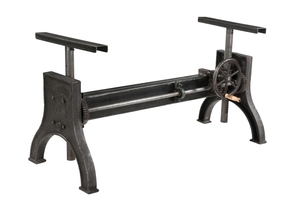 ข้อเหวี่ยงเหล็กหล่ออุตสาหกรรมโต๊ะรับประทานอาหารห้องรับประทานอาหารเฟอร์นิเจอร์ภายในบ้าน - Product Image 3