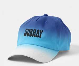 Subhay Unisex Denim Baseball Cap 6-Panel Cotton Breathable <b>Waterproof</b> Adjustable Street Style <b>Hat</b> - Product Image 1