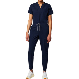 Cheap Price Medical Female <b>Nurse</b> <b>Scrubs</b> Uniforms Sets Spandex Jogger Jumpsuit Workwear For Doctors And Staff Nursing Suit - Product Image 2