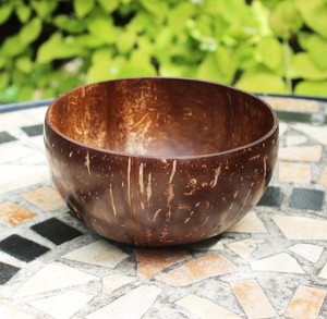 Tazón de Cáscara de Coco de Primera Calidad, Hecho a Mano, Ecológico, Duradero, Pulido, Natural, Reutilizable, para Cocina, Comedor y Servicio - Product Image 2