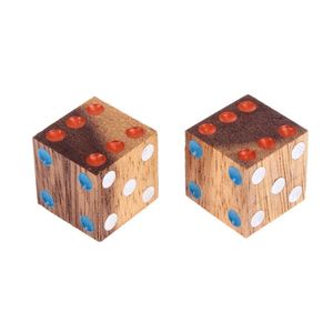 Dés à jouer D20 faits à la main de 55 mm avec cœur liquide personnalisé, thème Dragon et Donjons, pour jeux de société D&D, en bois et résine, durables et étanches - Product Image 4