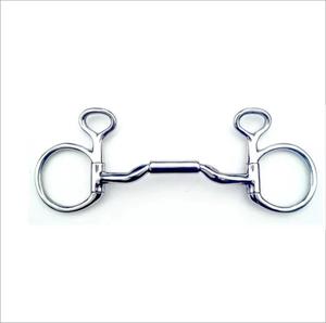 Bocado para Caballo de Acero Inoxidable con Anillas, Tamaño 135mm/145mm, Ecológico y Sostenible, EQUILUX HANDCRAFT BOUTIQUE Modelo EHB-HB-220 - Product Image 1