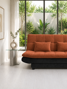 Sofá Cama de Tres Plazas Roblox de Emerald Sofa para Villa, Apartamento, Sala de Estar, Hotel, Modo 2 en 1, Fabricante de Sofás de Tela Personalizados - Product Image 2