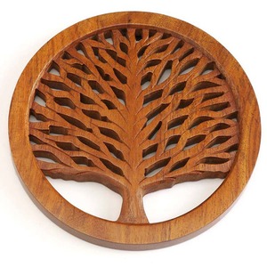 Trivet de Hierro Premium para Protección Contra el Calor en la Cocina y para Servir, Trivet de Metal Elegante para Mesa de Comedor y Uso Doméstico, Duradero - Product Image 4