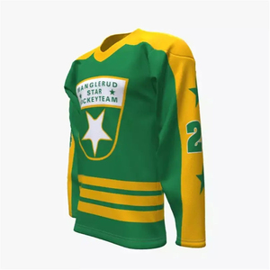 Maillot de hockey sur glace pour hommes, haute qualité, vente en gros, personnalisable, pas cher, vêtements de sport - Product Image 3