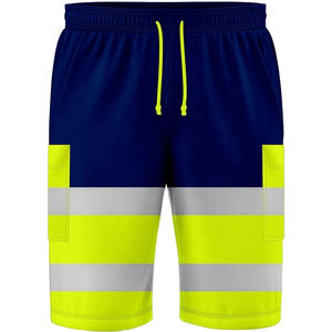 Shorts de travail décontractés pour hommes, tactiques, extensibles, cargo, taille élastique, multi-poches, pour l'extérieur, séchage rapide, légers - Product Image 5