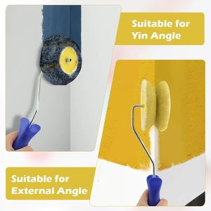 Kit di 5 Rulli per Pittura Angolare, Rulli per Bordi di Cartongesso, Strumenti per Pittura Murale di Casa e Ufficio - Product Image 6