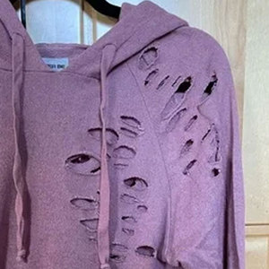 Sudadera con Capucha Estilo Acid Wash para Hombre, Uso Diario Informal, 100% Algodón Suave, Impresión Digital, Corte Holgado Otoñal, Marca Privada - Product Image 4