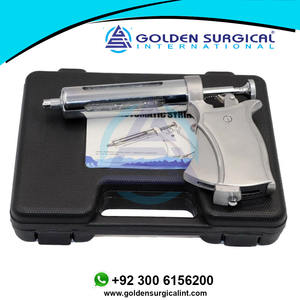 50ML Livestock Veterinary Syringe Metal Animals Automatic Metal Injection Injector Horse Sheep Cattle Pig Farm - Product Image 2