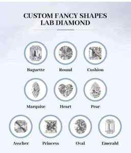Loose Gemstone For Jewelry Making Marquise Cut White Diamond 1.00 to 3.00 Carat F Color Synthetic Lab Grown IGI Certified Craft - Product Image 5