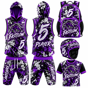 ชุดเสื้อเจอร์ซีย์แบบซับลิเมชั่น 7 คน ชุดฟุตบอล 7v7 แพ็คเกจแบบกำหนดเอง ชุดฝึกซ้อมควอเตอร์แบ็ค ชุดฟุตบอลแบบมีธง - Product Image 1