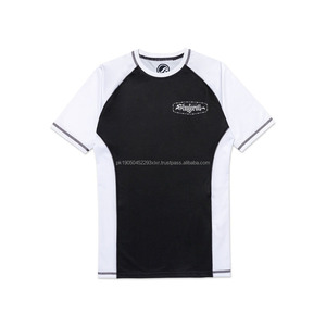 Vêtements de sport unisexes en gros, Rashguard MMA pour hommes, Logo personnalisé, Grappling sans Gi, Jiu Jitsu BJJ, Spandex/Polyester respirant de qualité supérieure - Product Image 1