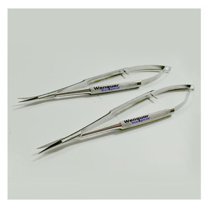 Ciseaux Castroviejo en acier inoxydable, instruments chirurgicaux, ciseaux microchirurgicaux dentaires - Product Image 6