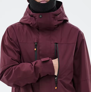 Combinaison de ski professionnelle pour homme, imperméable et coupe-vent, avec coutures thermosoudées et col à capuche, pour snowboard/ski, design respirant - Product Image 5