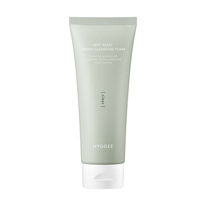 HYGGEE Mousse Nettoyante Douce Verte 150ml |   Nettoyant Doux pour les Pores en Profondeur, Lavant Apaisant pour le Visage, Soin de la Barrière Cutanée, Cosmétique Coréenne - Product Image 1