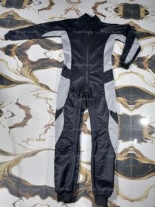 Traje de Paracaidismo para Adultos Frugal Sports, Color Negro y Gris, con Cremallera Completa, para Caída Libre - Product Image 1