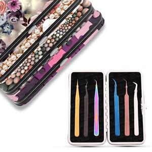 Meilleur kit de sécurité pour pinces à cils légères, étui magnétique vide personnalisable avec logo pour pinces et accessoires de beauté - Product Image 4