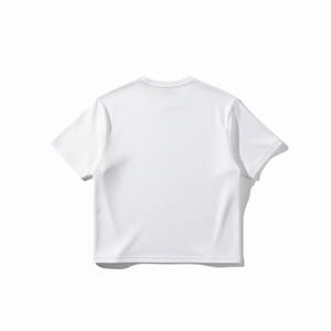 เสื้อยืดทรงบ็อกซี่แฟชั่นแนวสตรีทสำหรับผู้ชาย แขนเสื้อแบบดรอปโชว์เดอร์ ทรงโอเวอร์ไซส์ สตรีทแวร์ พิมพ์ลายได้ตามต้องการ เสื้อยืดผ้าคอตตอนเนื้อหนา - Product Image 3