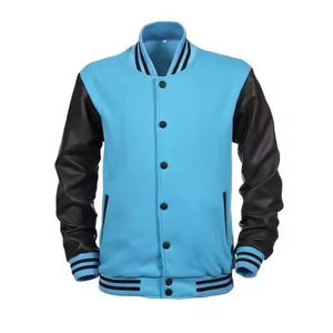Chaqueta Varsity de lana de alta calidad para hombre, estilo streetwear, talla grande, para invierno. - Product Image 6