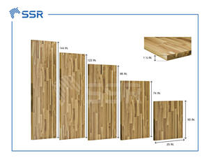 แผ่นไม้แอคาเซียขอบธรรมชาติ – ท็อปเคาน์เตอร์และท็อปโต๊ะไม้เนื้อแข็งเคลือบน้ำมัน - Product Image 4