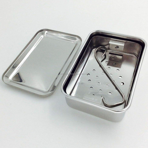 Caja de Instrumentos Dentales Manuales de Acero Inoxidable OEM, Certificación CE e ISO, Reutilizable, Resistente a la Corrosión, Estuche de Almacenamiento Quirúrgico - Product Image 5