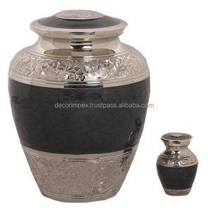 Offre antique urne pour cendres adultes crémation taille personnalisée urne à cendres mémorable pour urne à cendres humaines brillant poli à vendre - Product Image 4