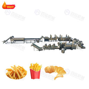 Ligne de production de chips de pommes de terre entièrement automatique de haute qualité, ligne de production de friture congelée, ligne de production de frites, machine - Product Image 2