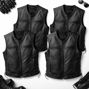 Chaqueta de Motocicleta de Cuero OEM para Hombre - Chaqueta de Moto de Invierno Transpirable y Ecológica con Logotipo Personalizado en la Parte Delantera - Pedidos al Por Mayor - Product Image 5