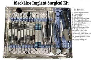 Juego de instrumentos manuales para relleno dental de composite con mango estriado negro, herramientas quirúrgicas de clase I, instrumentos manuales para relleno de composite - Product Image 5