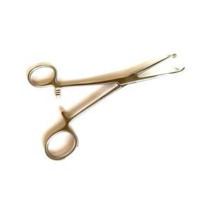 คีมจับเนื้อเยื่อคุณภาพสูง Allis คีมจับแบบปากแคบ ไม่ทำให้เกิดการบาดเจ็บ ผลิตจากสแตนเลส คีมผ่าตัด เครื่องมือแพทย์ - Product Image 2
