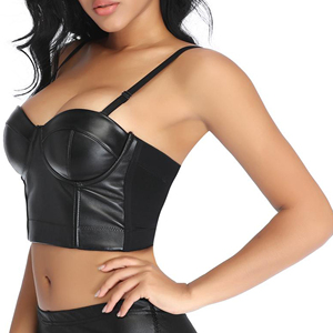 Corset en cuir respirant sans manches pour femme - Vente en gros - Personnalisable - Haute compression - Écologique - Décontracté pour adulte - Product Image 5