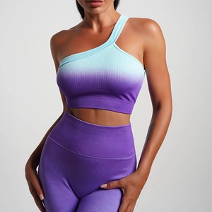Women’s Athletic Sports Bra – Breathable Racerback Yoga <b>Crop</b> <b>Top</b> with Padding, Custom Logo for Gym & Fitness - Product Image 5