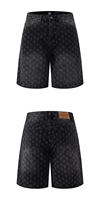 Shorts en cuir délavé personnalisés pour homme, style décontracté, respirants et à séchage rapide, idéaux pour l'été – Fabrication OEM
