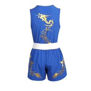 ชุดวูซูซานด้าคุณภาพสูง 100% จากสหรัฐอเมริกา ชุดยูนิฟอร์มชกมวยที่ทนทาน อุปกรณ์ฝึกซ้อมคิกบ็อกซิ่ง ชุดกีฬา - Product Image 5