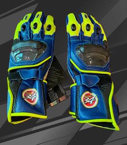 Guantes de Motociclismo de Cuero y Fibra de Carbono, Guantes para Motocross, Ciclismo de Montaña y Carreras - Product Image 2