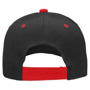 Gorras de Béisbol Snapback con Visera Plana y Logotipo Bordado en 3D Personalizado al por Mayor, Gorra de Béisbol Negra Lisa a la Moda de Fábrica - Product Image 3