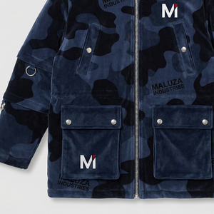 Chaqueta de Camuflaje con Capucha para Hombre, Estilo Urbano, Multibolsillos, Diseño Premium de Invierno, Ropa MALUZA INDUSTRIES - Product Image 2