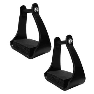 Estribos de equitación de alta calidad, ligeros y seguros, con sistema de liberación rápida, tipo inglés. - Product Image 6