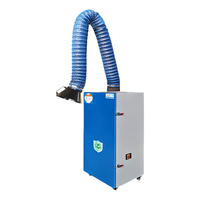 Extracteur de fumées de soudage et de meulage à double fonction efficace et amélioration de la qualité de l'air